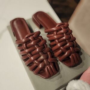 Officine Creative Italia Leather Sandals Shoes Women's Sz EU 36 NIB $575